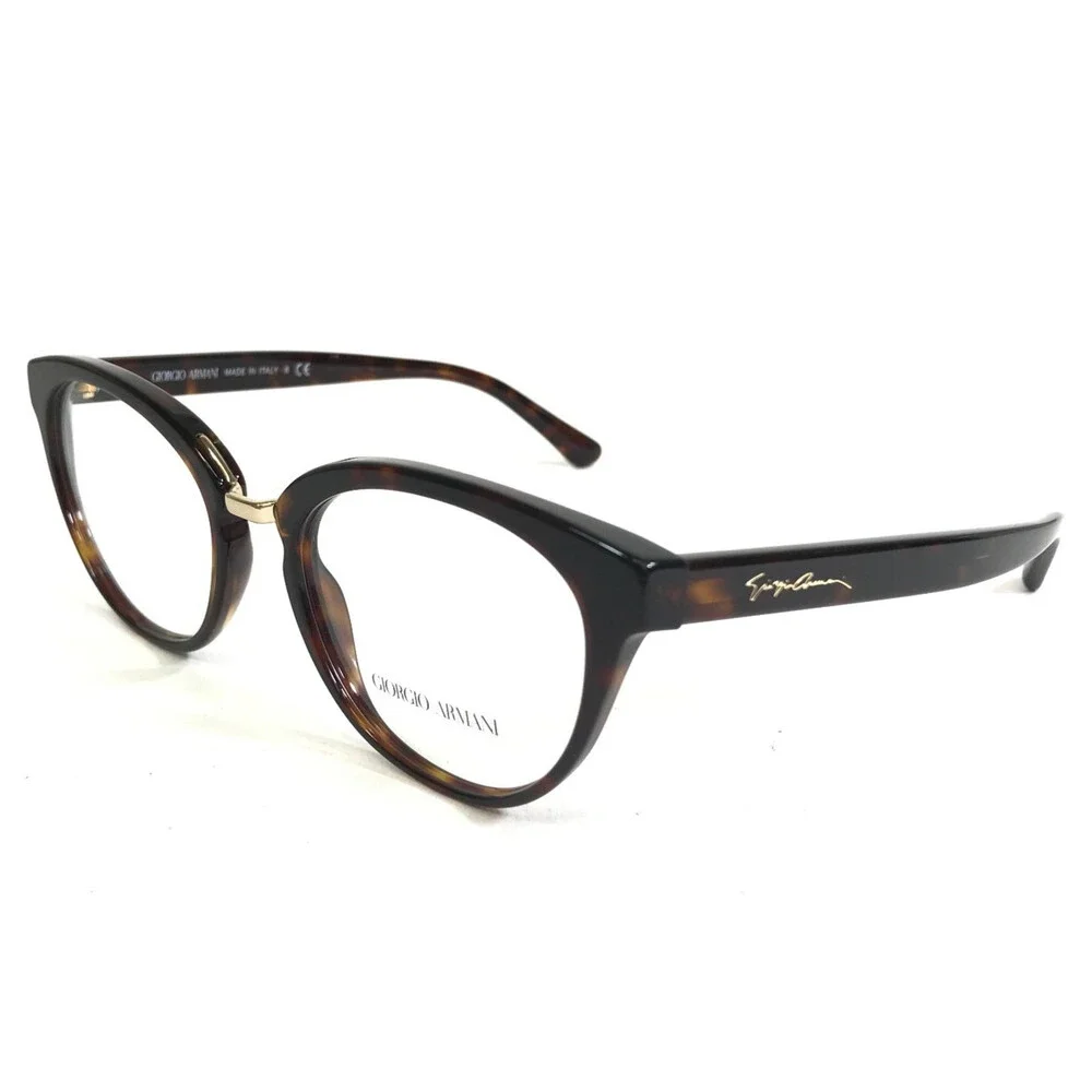 Giorgio Armani Eyeglasses Frames AR 7150 5026 Tortoise Round Full Rim 53-18-140
